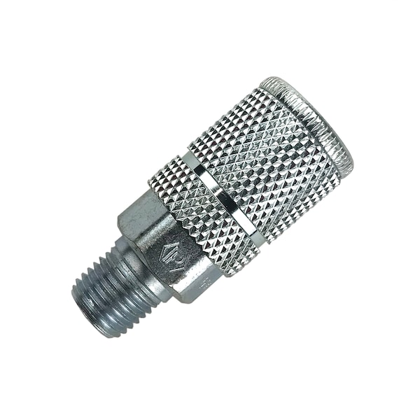 Primefit Automotive Plug, T-Style, 1/4 in MNPT, Steel, 6-Ball, 1/4 in Body Size XTC1414MS6 - main